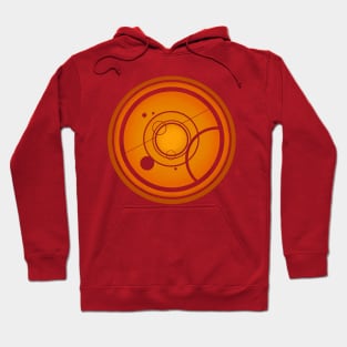 Orange Circles (Gallifreyan inspired) Hoodie